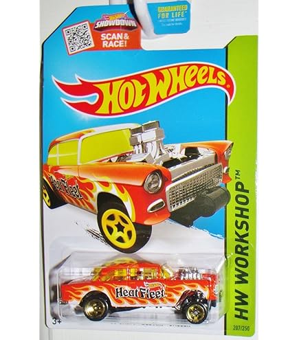 Amazon | Hot Wheels '62 Corvette Gasser, HW Gassers 3/5 [red] 174